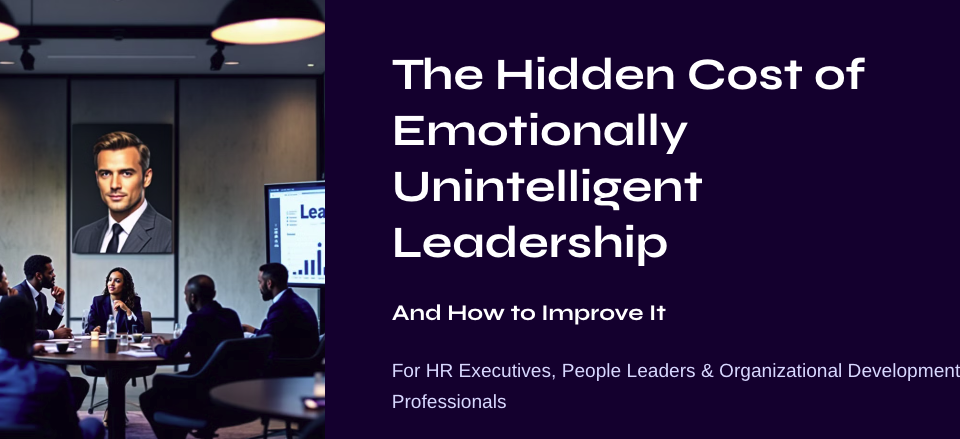The Hidden Cost of Emotionally Unintelligent Leadership by Alicia Farricielli